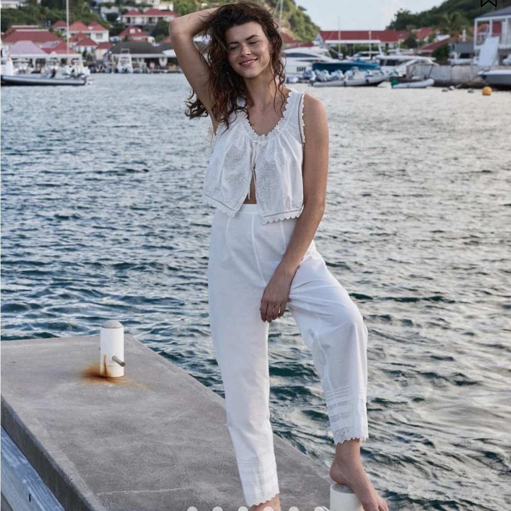 Doen FRANCISCA PANT in powder size small new with tags - Picture 3 of 9